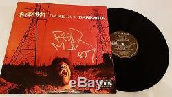Redman Signed Vinyl Lp Record Dare Iz A Darkside Method Man +coa