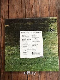 Right Away, Great Captain 4x vinyl LP trilogy /Signed by Andy Hull