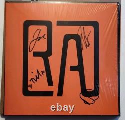 Rise Against Ricochet Signed Vinyl Limited To 1000 WW Orange Smoke Vinyl