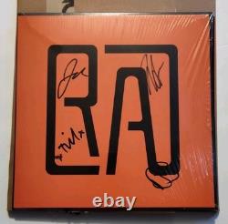 Rise Against Ricochet Signed Vinyl Limited To 1000 WW Orange Smoke Vinyl