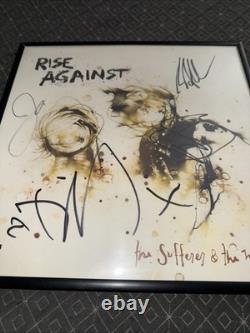 Rise Against the Sufferer and the Witness Vinyl Record Signed By The Band