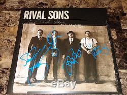 Rival Sons Rare Band Signed Autographed Vinyl Record Great Western Valkyrie COA