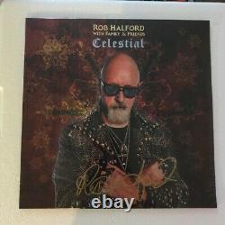 Rob Halford and Friends Celestial Colored Vinyl LP AUTOGRAPHED Judas Priest NEW