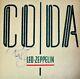 Robert Plant, Led Zeppelin. Autographed Coda Vinyl Record