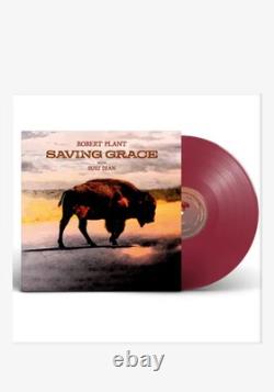 Robert Plant Signed Saving Grace Vinyl Record On Cover Brand New Led Zeppelin