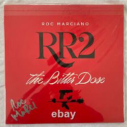 Roc Marciano RR2 The Bitter Dose White Vinyl 2xLP Signed, #9/500