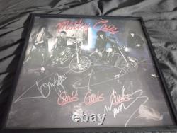 Rock vinyl records signed autographed