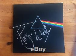 Roger Waters Signed Dark Side of The Moon Pink Floyd Vinyl Record LP Exact Proof