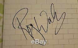 Roger Waters signed Pink Floyd The Wall vinyl record Beckett / BAS LOA #A09363