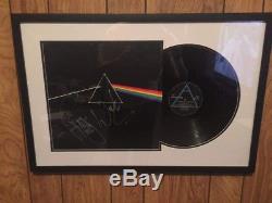 Roger waters signed album Pink Floyd Dark side of the moon vinyl lp