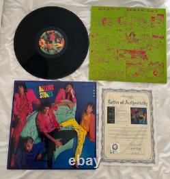 Rolling Stones Autographed Dirty Work LP Vinyl Record Hand Signed withCOA/Frame