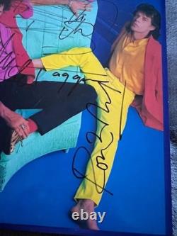 Rolling Stones Autographed Dirty Work LP Vinyl Record Hand Signed withCOA/Frame