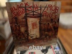 Ronnie Jame Dio Hand Signed/Autographed Sabbath Mob Rules Vinyl LP COA EX