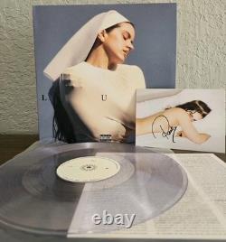 Rosalia SIGNED Lux Crystal Clear Vinyl LP Limited Autographed Card In Hand