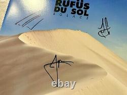 Rufus Du Sol Solace SIGNED AUTOGRAPHED Vinyl LP NEW RARE Official PROOF