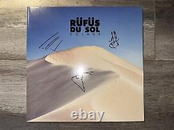 Rufus Du Sol Solace SIGNED AUTOGRAPHED Vinyl LP NEW RARE Official PROOF