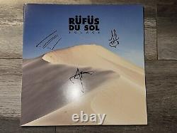 Rufus Du Sol Solace SIGNED AUTOGRAPHED Vinyl LP NEW RARE Official PROOF