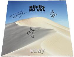 Rufus Du Sol Solace Signed Vinyl LP Record Autograph Album Tyrone Jon James EDM