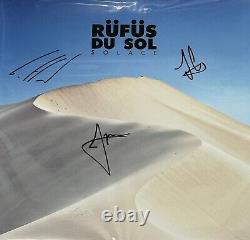 Rufus Du Sol Solace Signed Vinyl LP Record Autograph Album Tyrone Jon James EDM