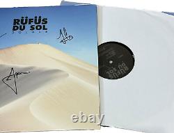 Rufus Du Sol Solace Signed Vinyl LP Record Autograph Album Tyrone Jon James EDM