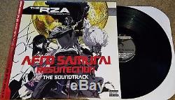 Rza Signed Vinyl Record Lp Soundtrack Afro Samurai Wu Tang Clan +coa