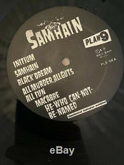 SAMHAIN Initium 1988 LP Original Translucent Vinyl Small Ring Signed By DANZIG