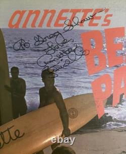 SIGNED ANNETTE FUNICELLO's Annette's Beach Party LP Vinyl Record