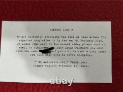 SIGNED COVER All American Rejects- Sandbox Vinyl (Tour Exclusive)