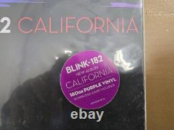 SIGNED California by Blink-182 VINYL (Record, 2016) Purple RARE Travis Barker