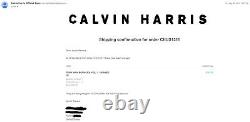 SIGNED Calvin Harris Funk Wav Bounces Volume 1 Vinyl Sleeve 100% AUTHENTIC