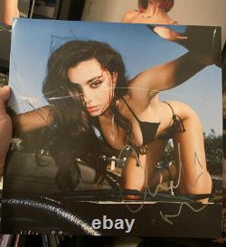 SIGNED Charli XCX CRASH vinyl? Red marbled variant