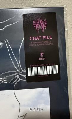 SIGNED Chat Pile This Dungeon Earth Blue Vinyl LP Autographed Record Metal RARE