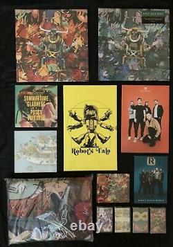 SIGNED Dance Gavin Dance MEGA BUNDLE Vinyl LP Cassette CD Poster Comic Blanket