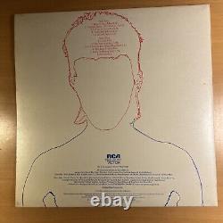 SIGNED-David Bowie Aladdin Sane 4543 4544 LP Vinyl Record VG/EX