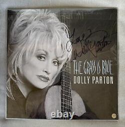 SIGNED, Dolly Parton The Grass Is Blue SUG-LP-3900, Limited Edition Certified