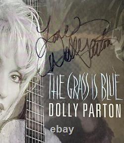 SIGNED, Dolly Parton The Grass Is Blue SUG-LP-3900, Limited Edition Certified