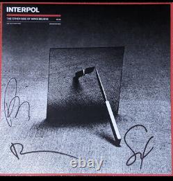 SIGNED Interpol The Other Side Of Make Believe Black Vinyl LP SOLD OUT RARE