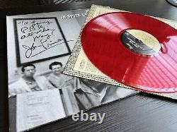 SIGNED John Prine In Spite Of Ourselves Limited Edition RED Vinyl AUTOGRAPHED