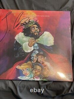 SIGNED KOD by Cole, J. (Record, 2018) RED COLORED VINYL