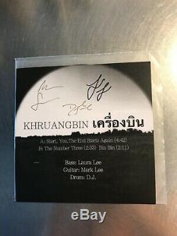 SIGNED Khruangbin 7 Vinyl Ultra Rare, Near Mint