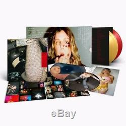 SIGNED LITHO + Lady Wood & Blue Lips (Deluxe Gold/Red Colored Vinyl) Tove Lo
