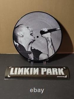 SIGNED Linkin Park 7 Vinyl Record. Rare! Full Band Autograph + Sticker