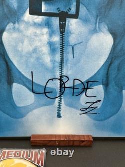 SIGNED Lorde Virgin LP SIGNED Black Vinyl LP DOUBLE AUTOGRAPH RARE Variant A