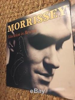 SIGNED MORRISSEY EDUCATION IN REVERSE VERY RARE VINYL 12 LP. Australian Pressed