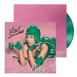 SIGNED Mariah The Scientist Hearts Sold Seperately Green Vinyl Record Kali Uchis