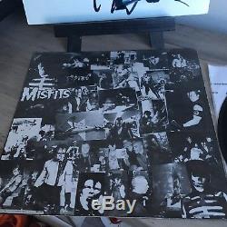 SIGNED Misfits Walk Among Us LP Vinyl Record Original Ruby JRR 804 2nd Pressing