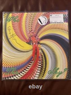 SIGNED NEW David Byrne Who Is The Sky Apple Green Color Vinyl Record LP IN HAND