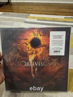 SIGNED Ne Obliviscaris Urn 2LP Vinyl Record, Red Marble Color, Limited Edition