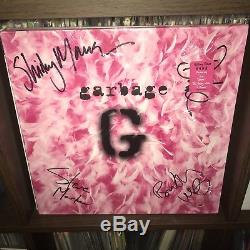 SIGNED OG Garbage Vinyl Shirley Manson Duke Erikson Butch Vig Pulp Oasis Nirvana