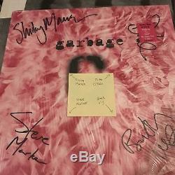 SIGNED OG Garbage Vinyl Shirley Manson Duke Erikson Butch Vig Pulp Oasis Nirvana